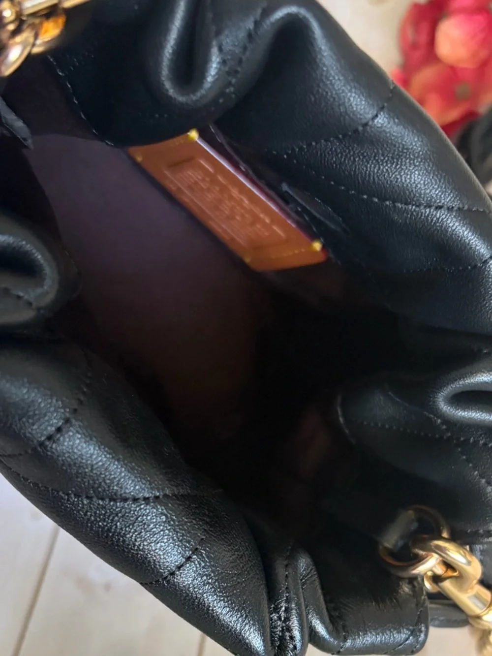 COACH Faye Mini Drawstring Bag - Picture 7 of 11